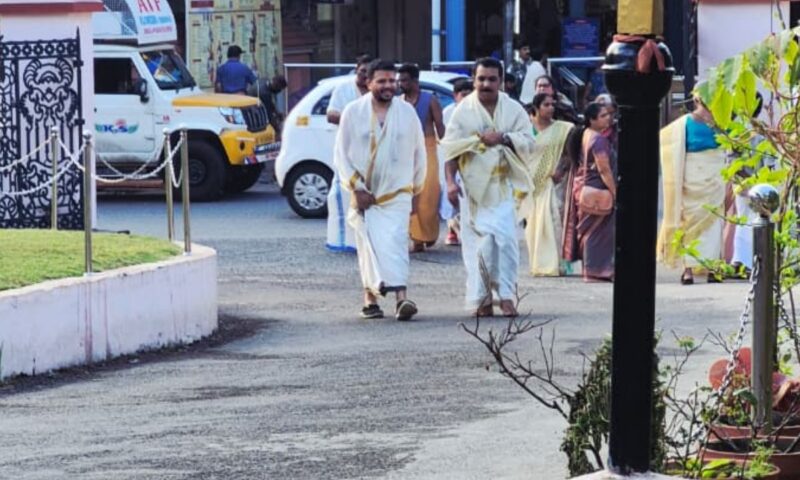 മുഖ്യമന്ത്രിയുടെ മകൻ്റെ ഗുരുവായൂർ സന്ദർശനം; സെക്യൂരിറ്റി ഉദ്യോഗസ്ഥൻ കഴുത്ത് പിടിച്ച് ഞെരിച്ചെന്ന് രാജു ഗുരുവായൂർ
