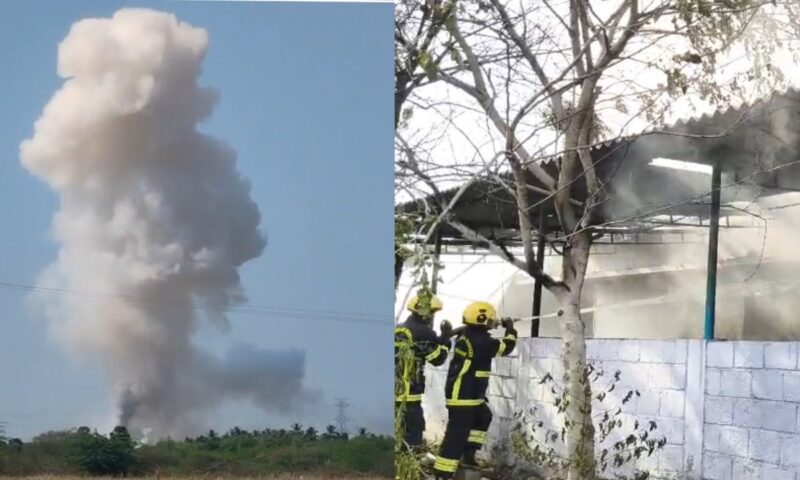 തമിഴ്നാട്ടിലെ പടക്കശാലയിൽ വൻ സ്ഫോടനം; കുട്ടികൾ ഉൾപ്പെടെ 21 മരണം