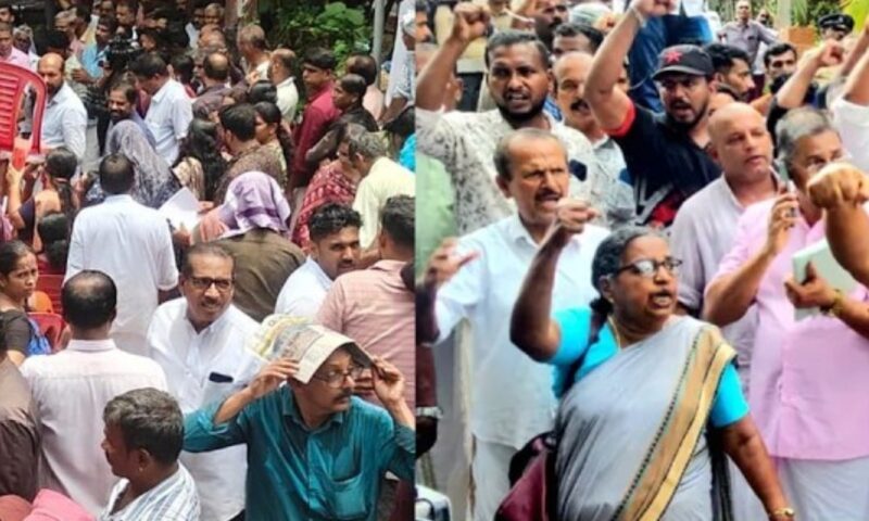 കണ്ണൂരിലെ ഇ ഡി റെയ്ഡിനിടെ പ്രതിഷേധിച്ച 20 പേർക്കെതിരെ കേസ്; പൊലീസ് നടപടി രാഷ്ട്രീയപ്രേരിതമെന്ന് സിപിഐഎം