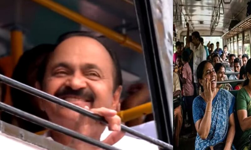 സർക്കാരിന്റെ ‘പ്രിയദർശിനി’ക്ക് ഡബിൾ ബെൽ; സൗജന്യ യാത്ര സ്ത്രീകൾക്കുള്ള ആദരവെന്ന് മുഖ്യമന്ത്രി