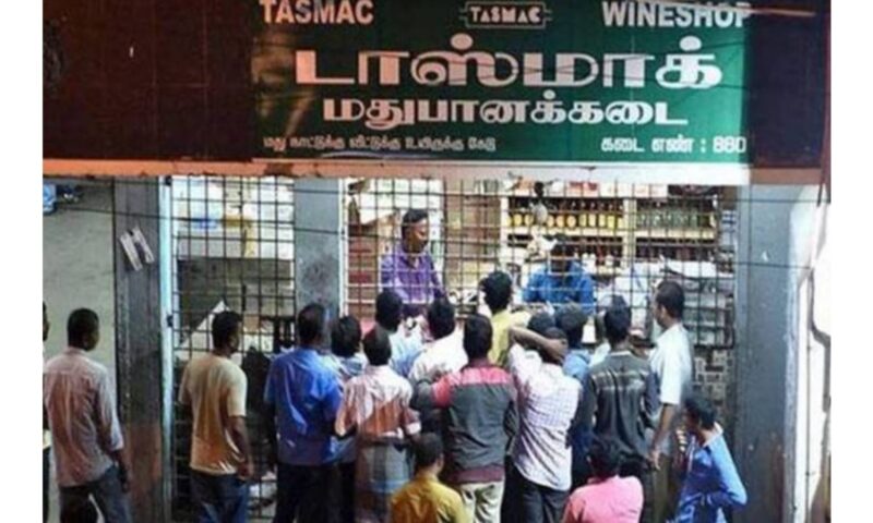 തമിഴ് നാട്ടിൽ 717 ടാസ്മാക് ഔട്ട്‌ലെറ്റുകൾക്ക് പൂട്ട് വീണു; പൂട്ടിയ മദ്യശാലകളുടെ കണക്ക് പുറത്തുവിട്ട് സർക്കാർ