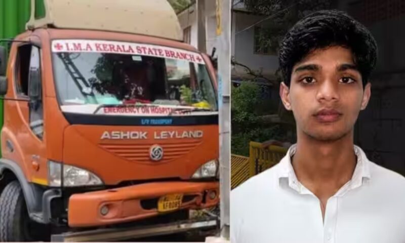 മുണ്ടൂരിൽ ലോറി വിദ്യാർഥികൾക്കിടയിലേക്ക് പാഞ്ഞുകയറി; ഒരാൾ മരിച്ചു, നാല് പേർക്ക് പരിക്ക്