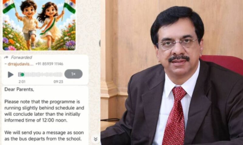 “സ്വാതന്ത്ര്യദിനാഘോഷത്തിൽ പങ്കെടുക്കാത്ത വിദ്യാർഥികൾ പാക്കിസ്ഥാനിലേക്ക് പോകൂ”; വിവാദ പരാമർശവുമായി സ്കൂൾ ഉടമ