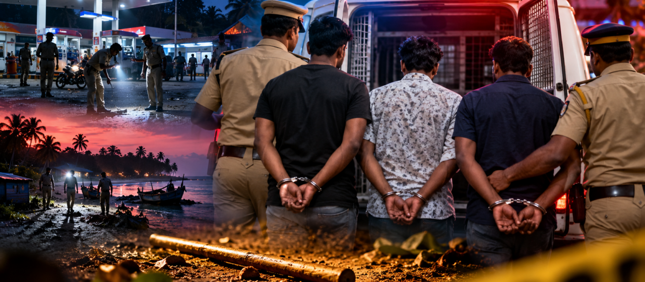 എറണാകുളം ഞാറക്കലിൽ SI ഉൾപ്പെടെ പോലീസുകാർക്ക് കുത്തേറ്റ സംഭവത്തിൽ പ്രതികളെ പോലീസ് കസ്റ്റഡിയിൽ വിട്ടു