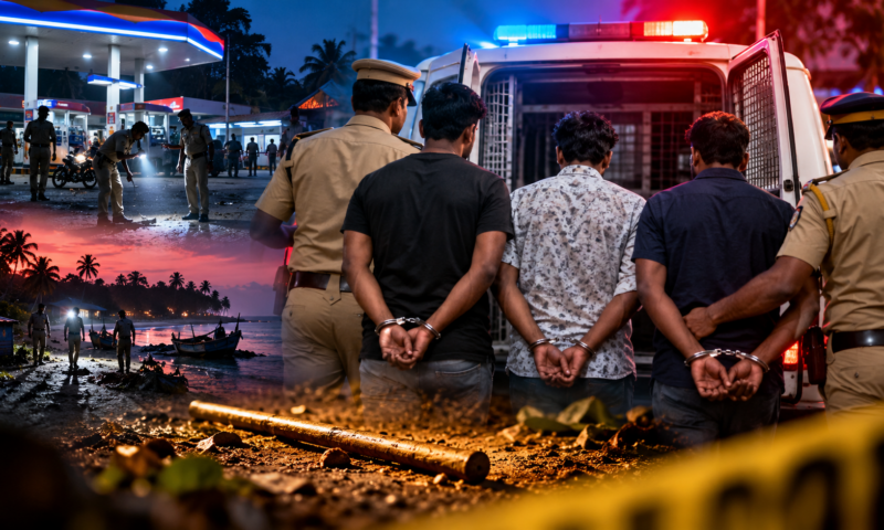 എറണാകുളം ഞാറക്കലിൽ SI ഉൾപ്പെടെ പോലീസുകാർക്ക് കുത്തേറ്റ സംഭവത്തിൽ പ്രതികളെ പോലീസ് കസ്റ്റഡിയിൽ വിട്ടു