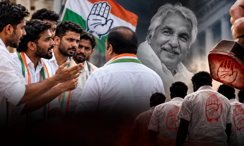 ചാപ്പകുത്തലിനെതിരെ കെപിസിസി പ്രസിഡണ്ടിനെ പ്രതിഷേധം അറിയിക്കാൻ കോൺഗ്രസിലെ യുവ നേതാക്കൾ