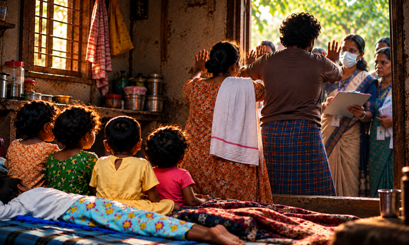 കുട്ടികൾ പട്ടിണിയാണെന്നറിഞ്ഞ് ഏറ്റെടുക്കാൻ എത്തിയ ഉദ്യോഗസ്ഥരെ തടഞ്ഞ് കാർത്തികപ്പള്ളിയിൽ മരിച്ച രണ്ടു വയസ്സുകാരന്റെ മാതാപിതാക്കൾ