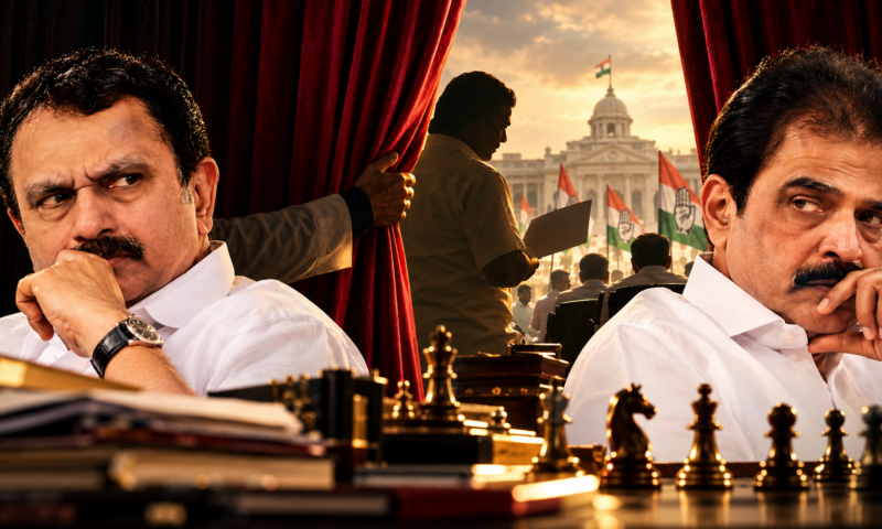 ‘സംബഡി ബിഹൈൻഡ് ദ കർട്ടൻ’; കോൺഗ്രസിൽ കർട്ടനു പിന്നിൽ പ്രവർത്തിക്കുന്നതാര്? കെ മുരളീധരൻ ഉന്നമിടുന്നത്  കെ സിയെയോ ?