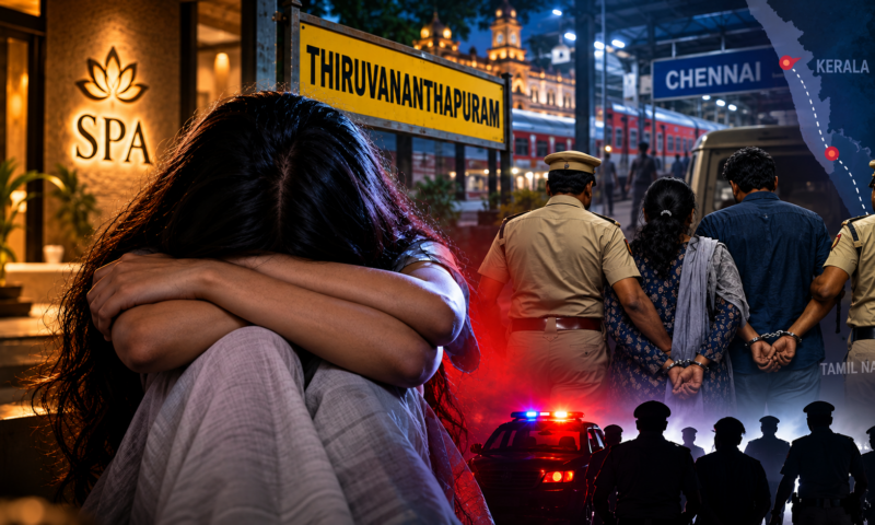 തലസ്ഥാനത്തെ സ്പായിലെ പീഡനത്തിൽ പെൺകുട്ടിയുടെ ഞെട്ടിക്കുന്ന മൊഴി പുറത്ത്